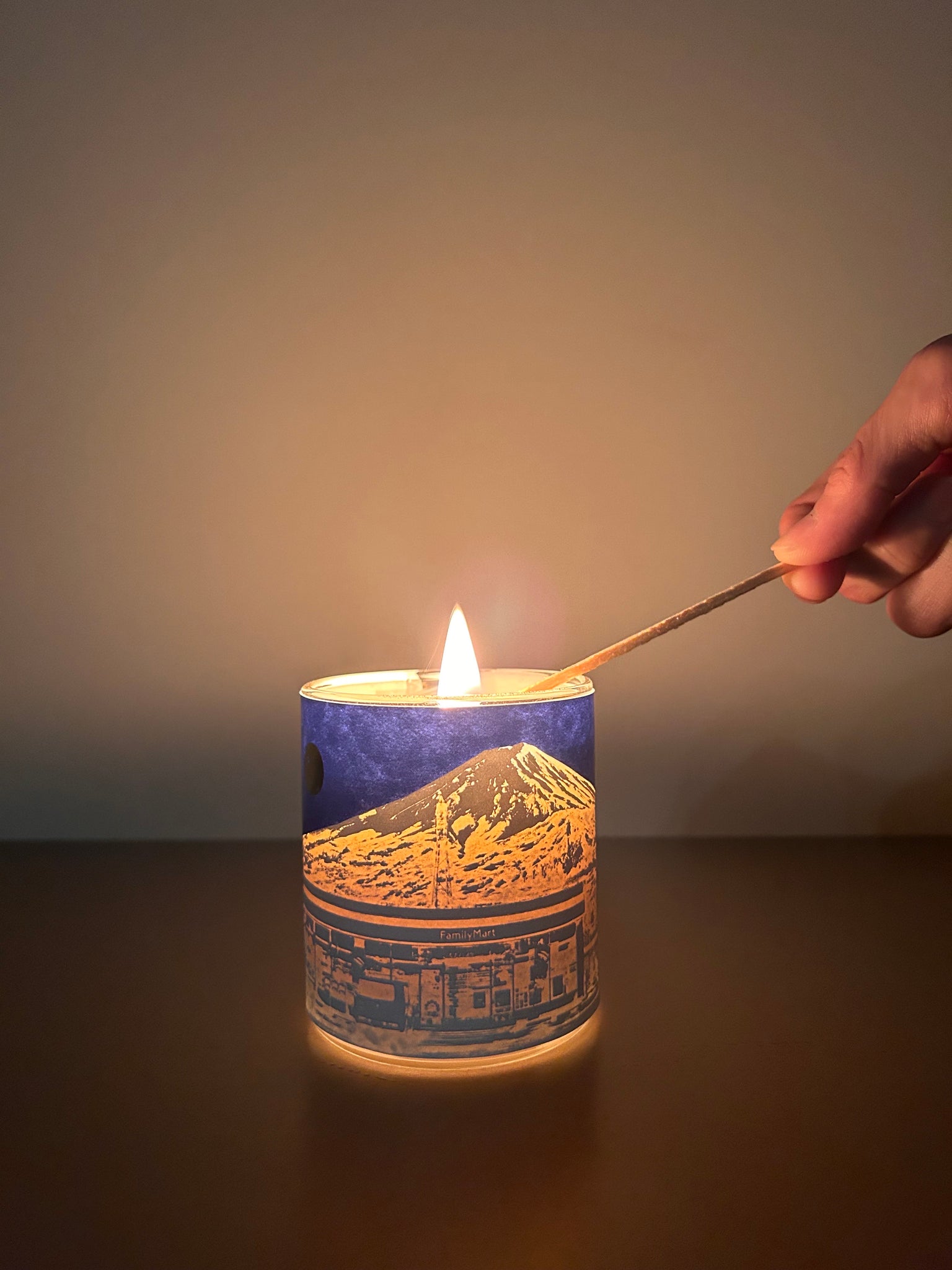Night & Day Candle_Mt.Fuji
